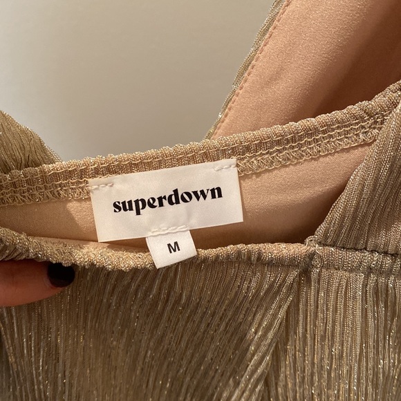 Gold dress superdown. - Picture 2 of 2